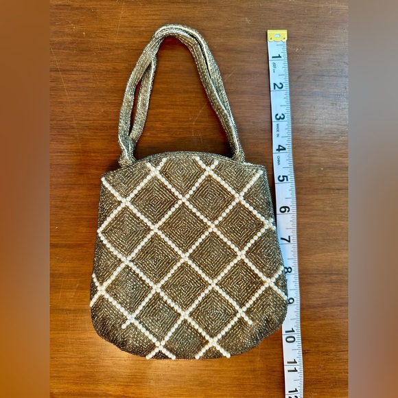 Hand beaded vintage bag - Picture 4 of 9